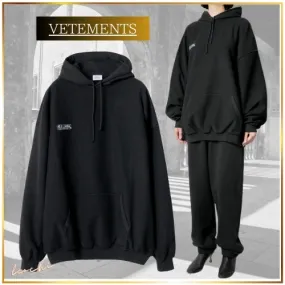 VETEMENTS | Blended Fabrics Street Style Long Sleeves Plain - Google SEO friendly: Street Style Long Sleeves Plain with Blended 