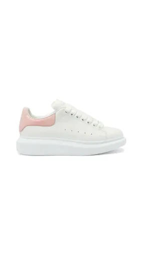 White and Pink Oversized Sneakers