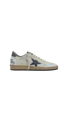 White Ball Star Sneakers