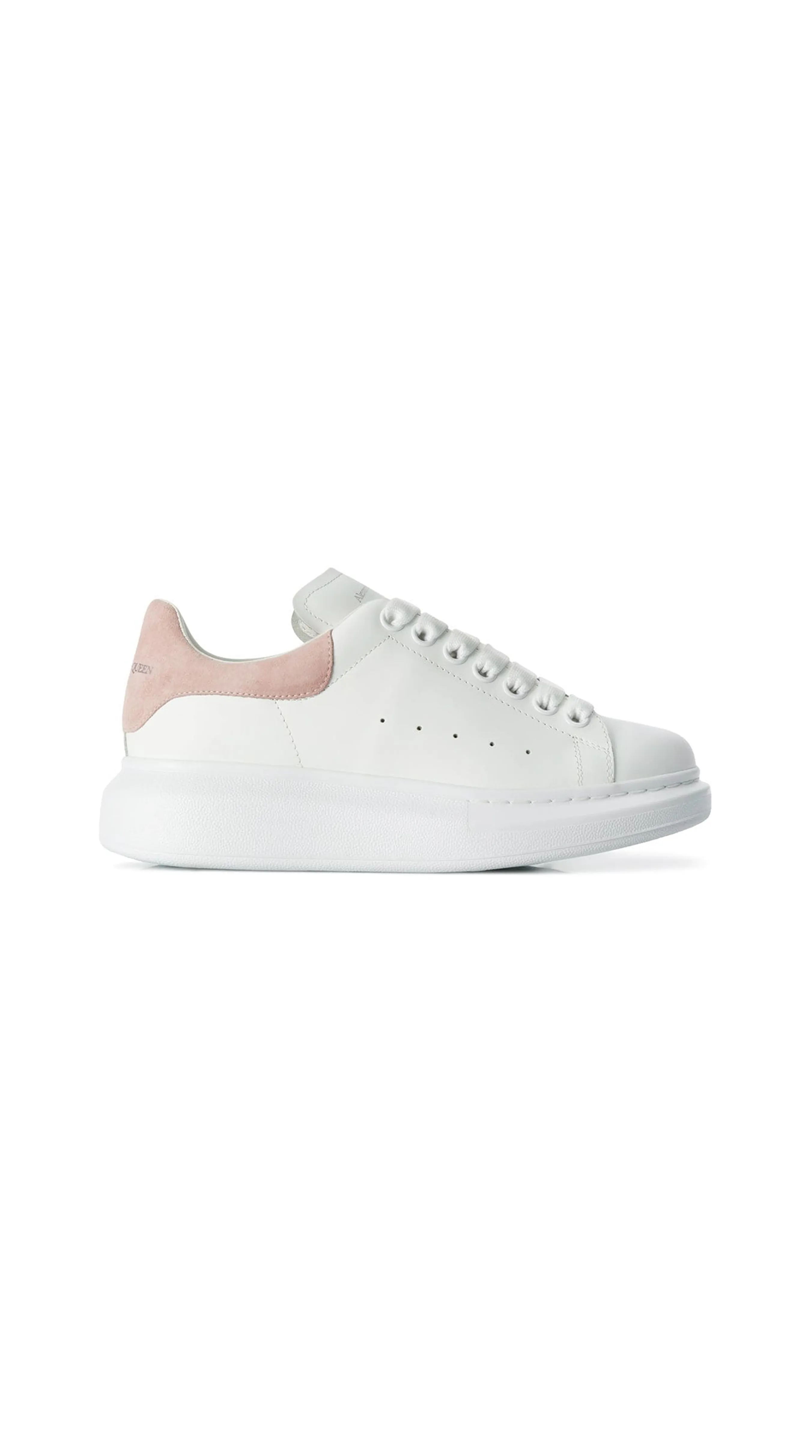 White Pink Oversized Sneakers