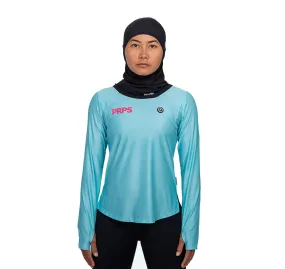 Women Running Shirt Arctic Blue