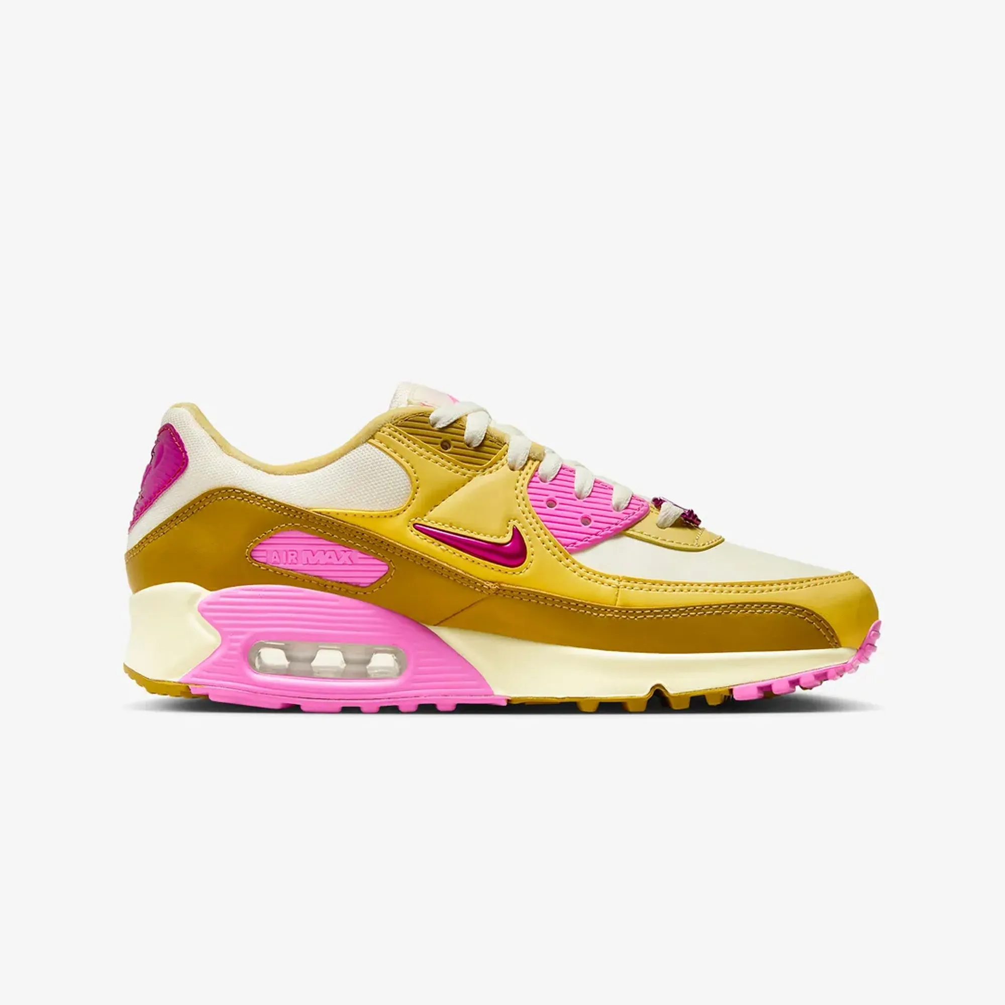 Women's Air Max 90 SE Coconut Milk Playful Pink Saturn Gold