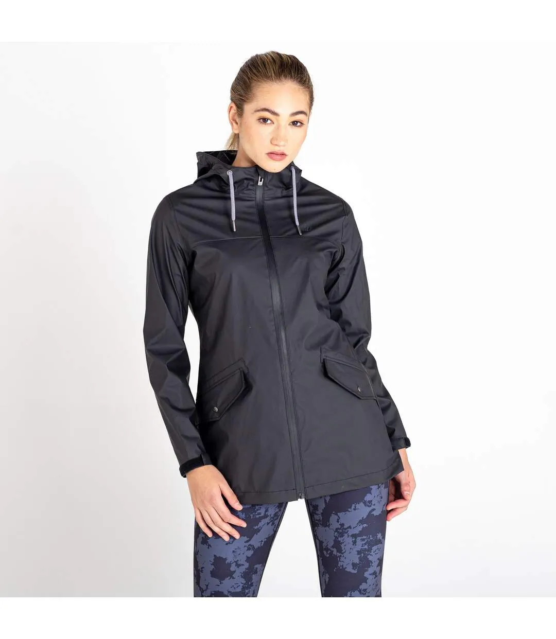 Womens/ladies lambent ii waterproof jacket black Dare 2B