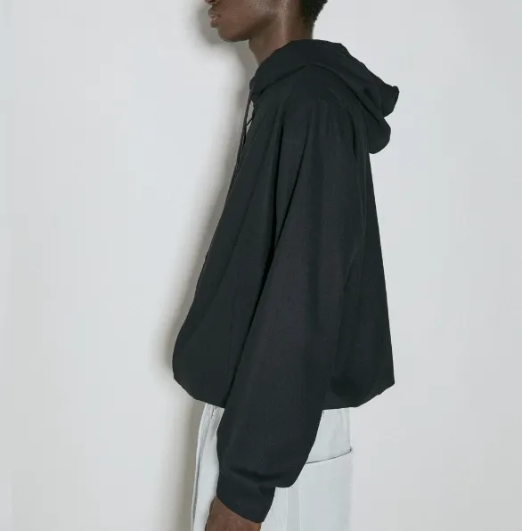 Y-3 | Unisex Long Sleeve Logo Hoodies for Street Style