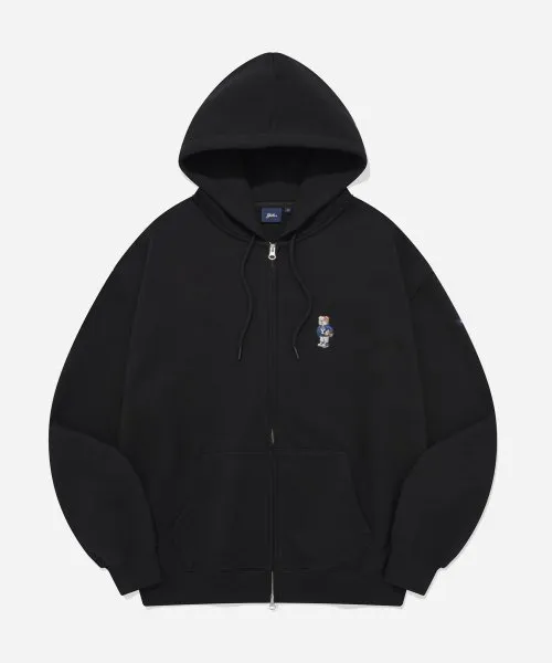 Yale University Embroidery Dan Hoodie - Zip Up