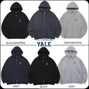 Yale University Embroidery Dan Hoodie - Zip Up