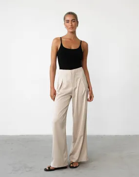 Yzabelle Beige Pants